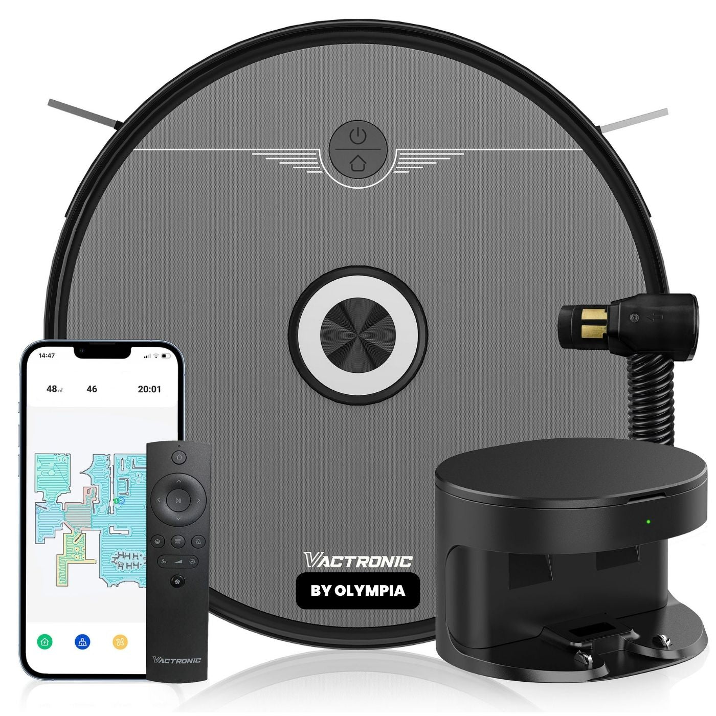 Aspirateur robot laveur Vactronic by Olympia