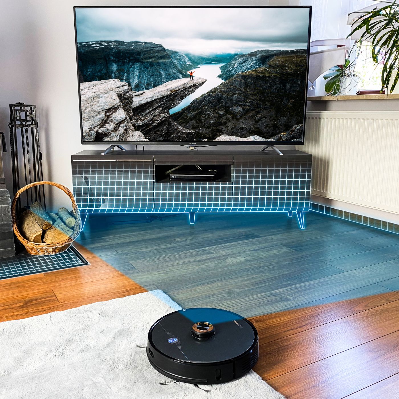 Aspirateur robot laveur Vactronic by Olympia